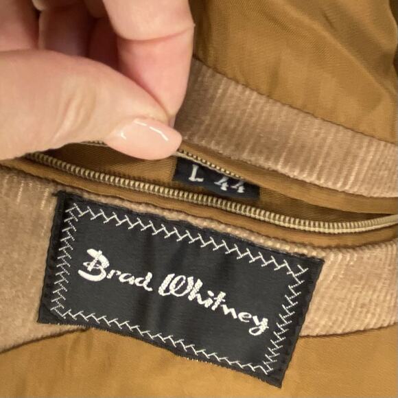 🤎 Brad Whitney Western Corduroy Blazer 44L w/ Elbow Patches 🤎 - Picture 12 of 14